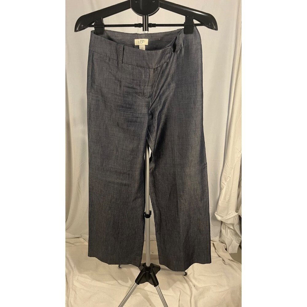 Ann‎ Taylor LOFT Women’s Grey Dress Pants Size 4 Work Office Professional